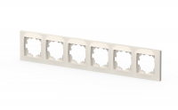 Рамка шестиместная ELBI Vega 510-010200-252