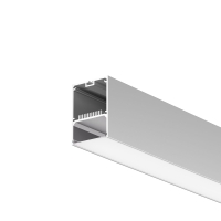 Профиль накладной-подвесной 50х70 (Серебро, 2 м) Maytoni ALM-5070-S-2M