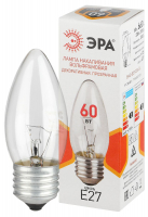 Лампа накаливания Эра B-60-E27-230-CL свечка Б0066524 ЭРА