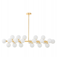 Люстра на штанге Lumina Deco Marsiada LDP 6033-24 GD