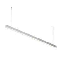 Линейный подвесной светильник Maytoni Technical 3000K 50х50 (Серебро, 2 м) LL312023