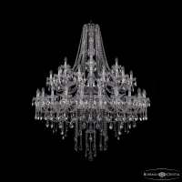 Подвесная люстра Bohemia Ivele Crystal 1415/24+12+6/530/2d Ni