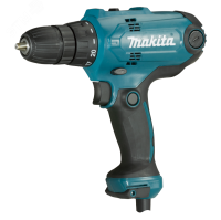 Дрель-шуруповерт сетевая 320Вт, 10мм, 56Нм (+набор бит) Makita DF0300X3