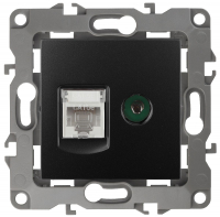 Розетка комбинированная RJ45+TV Эра 12-3110-05 Б0027445 ЭРА