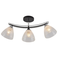 Люстра на штанге Seven Fires Dzhoun SF3382/3C-BK-CR-WT