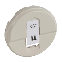 Лицевая панель Legrand Celiane розетки компьютерной RJ45 слоновая кость 066235