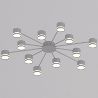 Потолочная люстра Reluce 06730-0.3-12 GX53 GREY