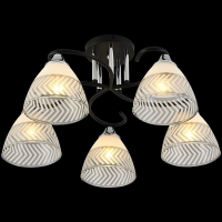 Люстра на штанге Reluce 11391-0.3-05B BK+CR