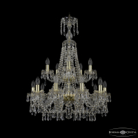 Подвесная люстра Bohemia Ivele Crystal 1403/10+5/240/XL-92/2d G