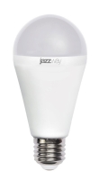 Лампа светодиодная LED 18Вт E27 теплый белый матовая груша JazzWay 2853530