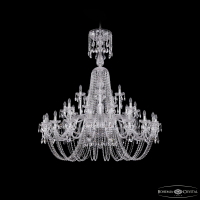 Подвесная люстра Bohemia Ivele Crystal 1402/20+10+5/530/XL-165 Ni