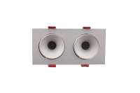 Встраиваемый светильник AM Group AM480-2 WH+WH 15.4W