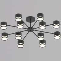 Люстра на штанге Reluce 89730-0.3-12 GX53 BK