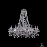 Подвесная люстра Bohemia Ivele Crystal 1411/18/400/h-113 Ni