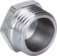 Пробка НР 1/2' никелированная AQUALINK 02584