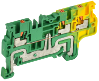 Колодка клеммная CP-MC-PEN земля 3 вывода 1.5мм2 IEK YCT22-03-3-K52-001