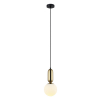 Подвесной светильник Lumien Hall Ermin LH4112/1PS-BK-BR