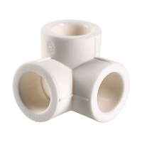Тройник двухплоскостной 20 мм полипропиленовый PPR белый VALTEC VTp.738.0.020 PV7382000  