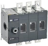 KARAT Выключатель-разъединитель ВРК без рукоятки управления 3P 160А IEK KA-VR10-3-0160