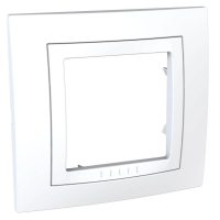 Рамка 1-постовая Schneider Electric Unica MGU2.002.18