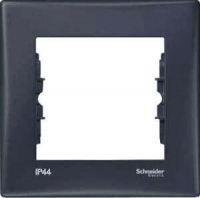 Рамка 1-постовая Schneider Electric Sedna IP44 SDN5810170