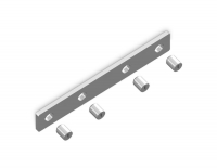 Соединитель прямой Ambrella Light для корпуса в натяжной потолок (4шт) GL1071