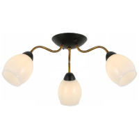 Потолочная люстра Illumico IL8193-3COU-79 BK GD