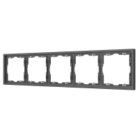 Рамка пластиковая Arlight FRM-NOBE-SFPL-5-GR 054230