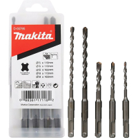 Набор буров SDS-PLUS 5 шт. (5, 6, 8х110, 6, 8х160) Makita D-00795
