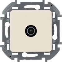 Розетка TV оконечная 10 дБ 5 862 мГц INSPIRIA слоновая кость Legrand/Daccord 673871