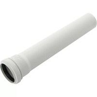 Труба канализационная 32 х 500 мм НТЕМw однораструбная, белая Ostendorf 559020