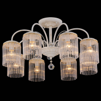 Люстра на штанге Natali Kovaltseva OLBIA 11397/8C GOLD IVORY