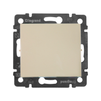 Выключатель одноклавишный, в рамку, слоновая кость Legrand/Daccord 774301