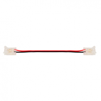 Коннектор выводной/последовательный для стабилизированной одноцветной SMD ленты 48В 120лед/м шириной 10мм, комплект 3шт WOLTA WLS-2PIN-10MM-MONO-2