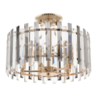 Потолочная люстра Arte Milano Sorrento 375209/5/80/390 GD