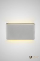 Уличный настенный светильник AM Group AM244-2Х7W WH