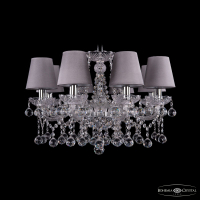 Подвесная люстра Bohemia Ivele Crystal 1413/8/200 Ni Balls SH24
