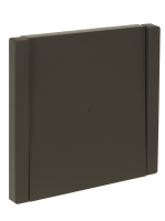 FORTE&PIANO Выключатель 1-клавишный с индикацией 10А FP302 серый IEK FP-V10-1-10-1-K03