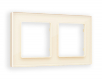 Рамка двухместная Ambrella Volt Platos AF330302