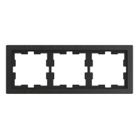 Рамка 3-постовая Schneider Electric Merten D-Life MTN4030-6547