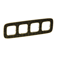 Рамка 4-постовая Legrand Valena Allure Барокко Нуар 754434