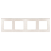 Рамка для розеток и выключателей на 4 поста Эра 12-5104-15 Б0052538