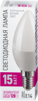 Лампа светодиодная 15вт OLL-C37-15-230-4K-E14-PROMO ОНЛАЙТ 90441 32024