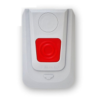 Извещатель охранный ручной точечный электроконтактный тревожная кнопка, фиксация при нажатии, разблокировка встроенным толкателем на торце извещателя. Теко Астра-321М Н00000537