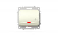 Выключатель проходной с подсветкой ELBI Jazz 607-010300-210