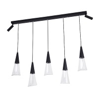 Подвесная люстра LED4U L7105-7 BK