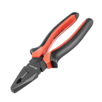 Плоскогубцы Black Nickel, 200 мм, комбинированные, двухкомпонентные рукоятки Matrix 16983