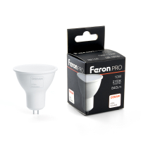 Лампа светодиодная LED 10вт 230в GU5.3 теплый Feron.PRO FERON LB-1610 38158