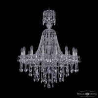 Подвесная люстра Bohemia Ivele Crystal 1415/16/300/XL-108 Ni