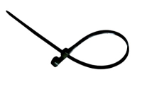 Хомут-стяжкa нейлоновая под винт 150х3.6 мм, черная, упаковка 100 шт, REXANT 07-0155